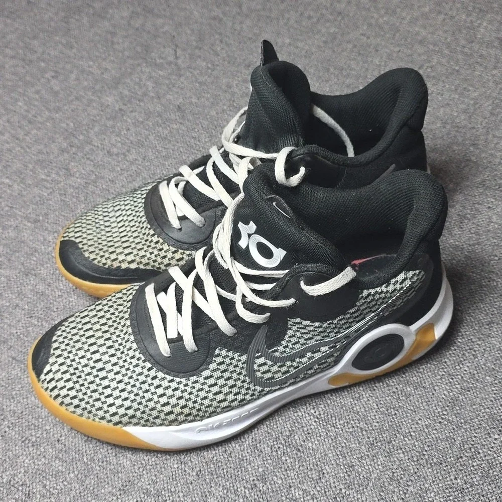 Nike Men's KD Trey 5 IX Basketball Size 8.5 Smoke Grey White Black CW3400-006
